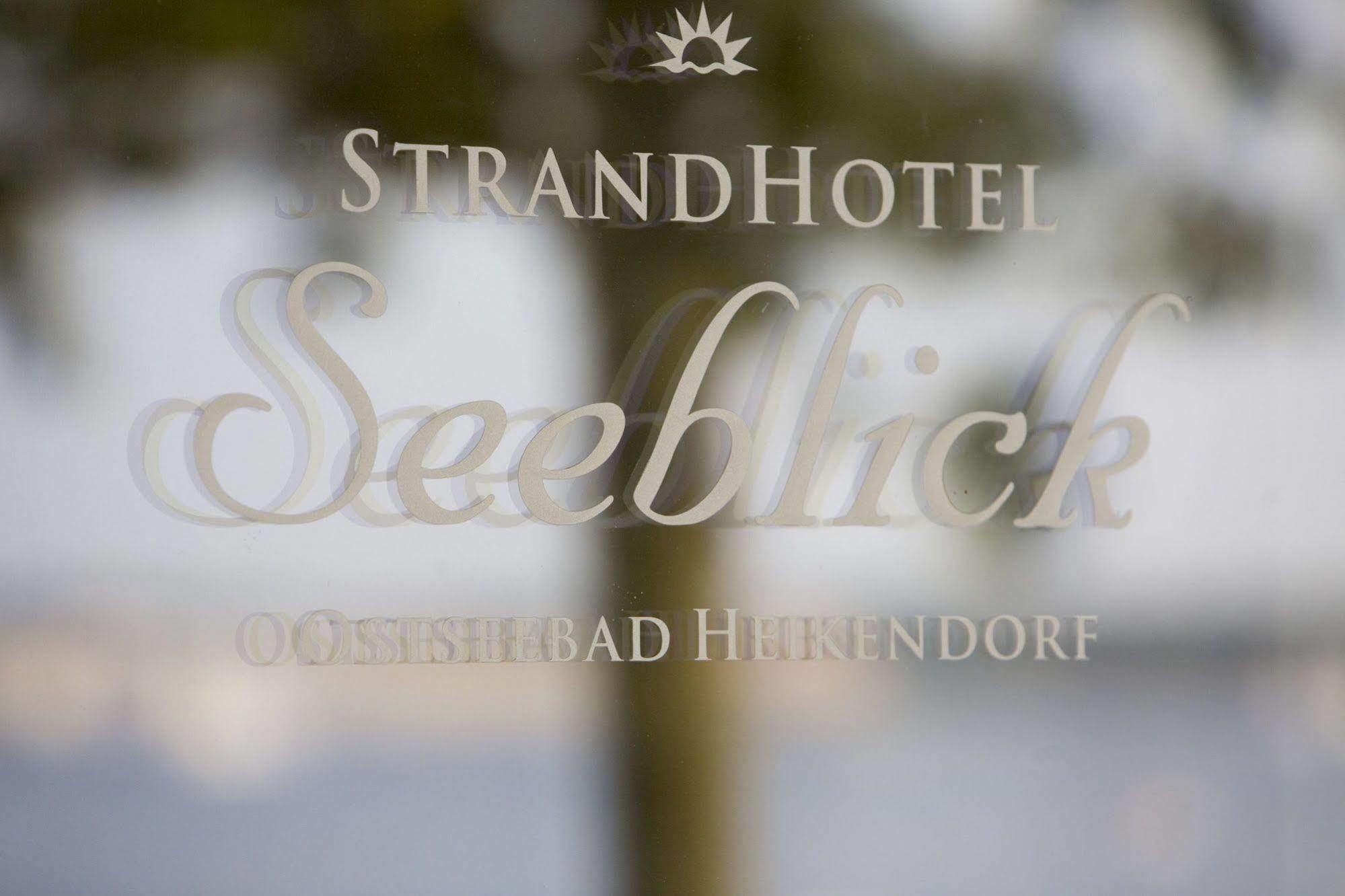 Strandhotel Seeblick, Ostseebad 하이켄도르프 외부 사진